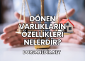Dönen Varlıkların Özellikleri Nelerdir?