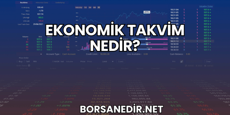 Ekonomik Takvim Nedir?