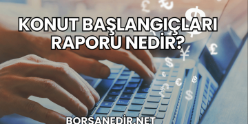 Konut Başlangıçları Raporu Nedir?